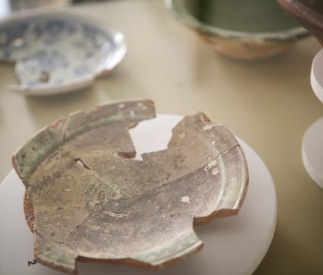 Un artefact dans l'exposition permanente sur les couvents de Château-Richer
